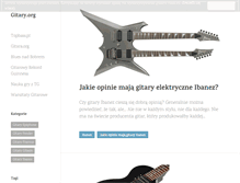 Tablet Screenshot of gitary.org